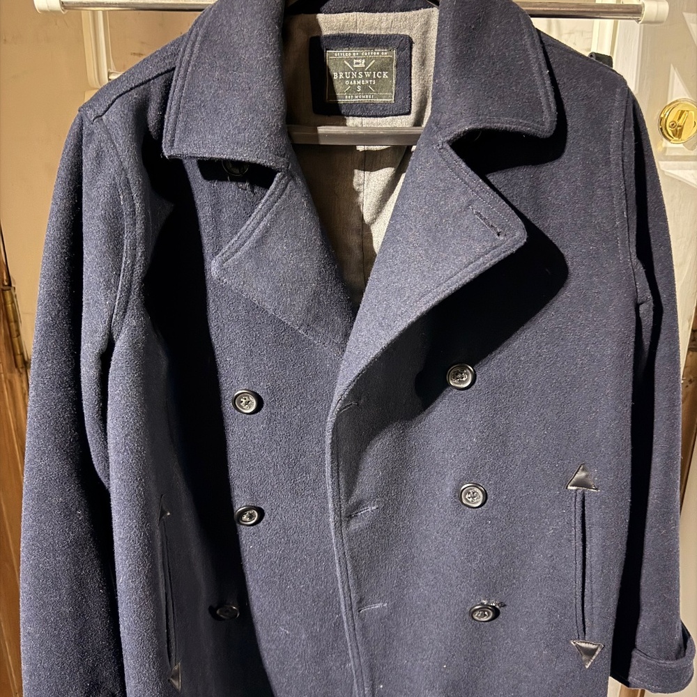 Cotton On-Brunswick/Pea Coat/Men's Jacket/Small
